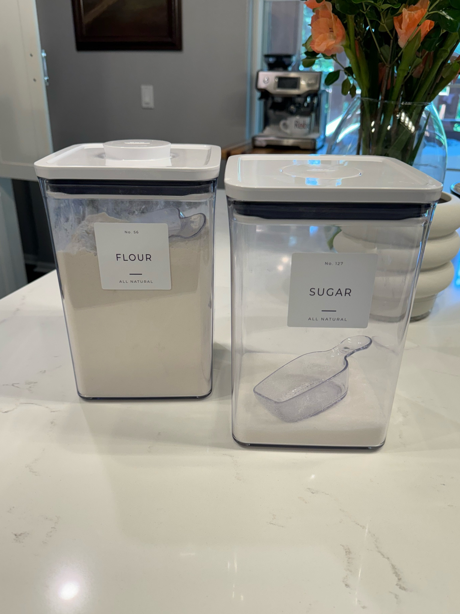 If you cook for your family, these pop canisters make organizing your pantry so much easier. They also keep food safe and sealed. The scoops that come with them are perfect!  I own them in multiple sizes  

#LTKFindsUnder50 #LTKHome #LTKFamily