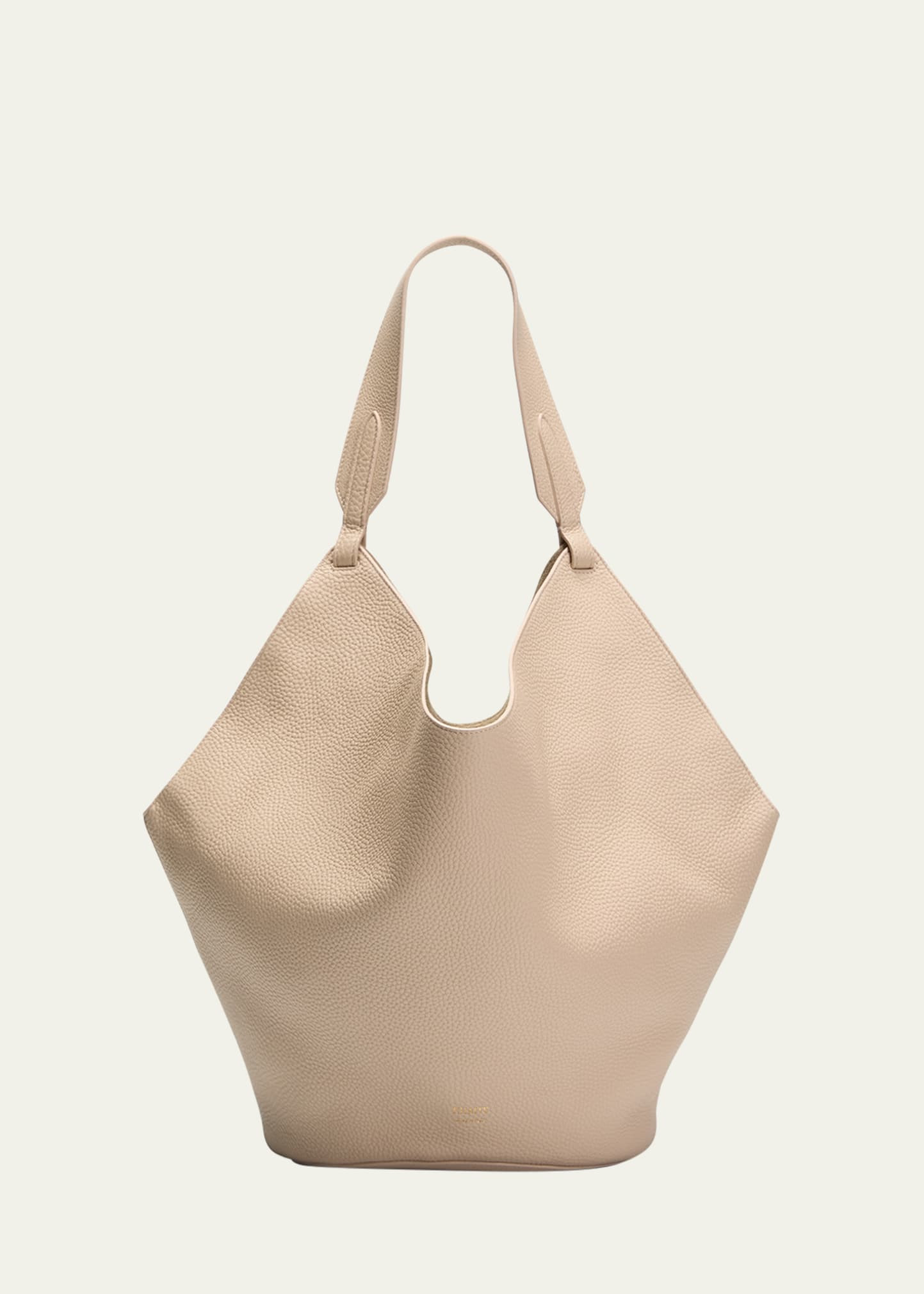 Khaite Lotus Medium Pebbled Leather Tote Bag | Bergdorf Goodman