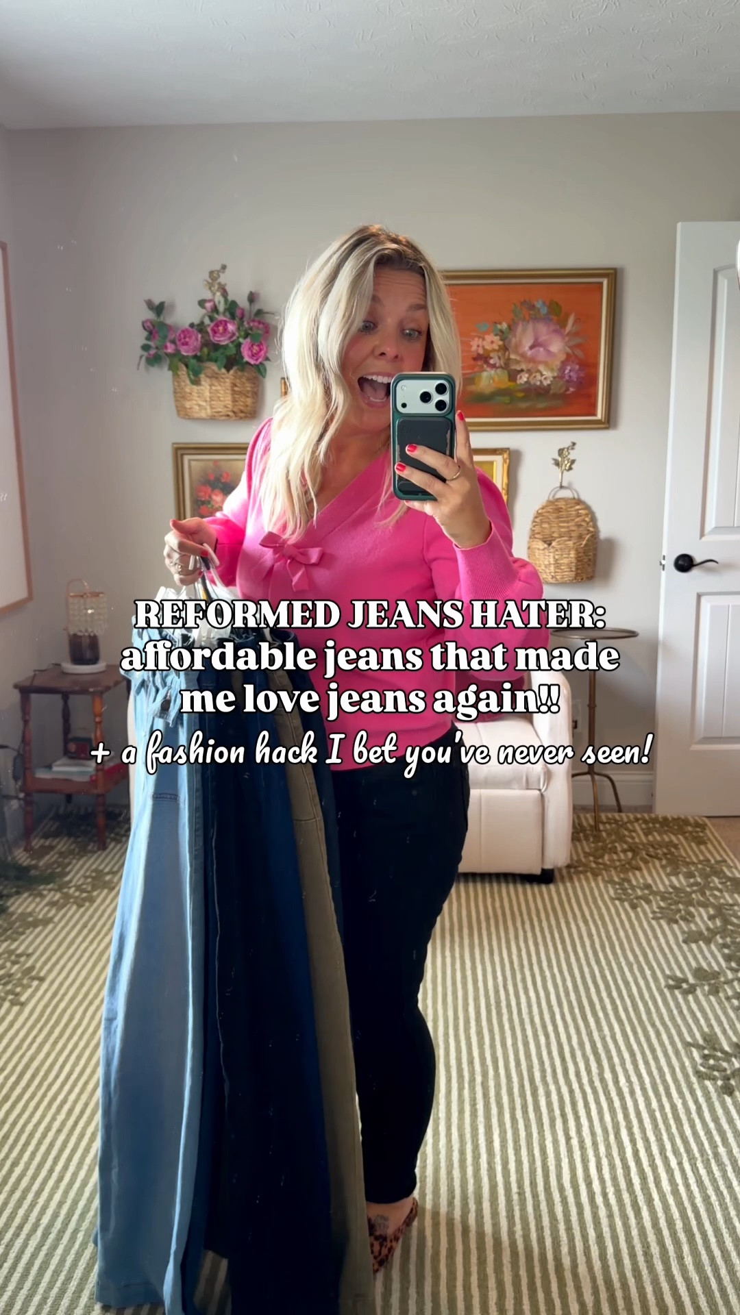 These Amazon jeans are INSANELY good!! Wearing my true size 12 in all!

#LTKPetite #LTKMidsize #LTKOver40