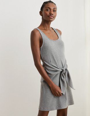 Aerie Knit Tie Dress | American Eagle Outfitters (US & CA)