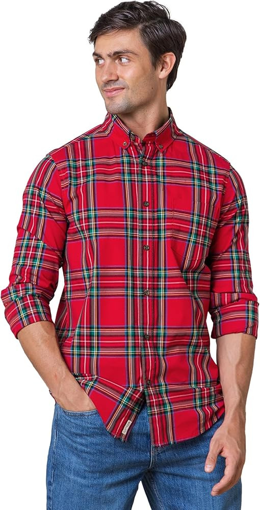Hope & Henry Men's Convertible Double Weave Button Down Shirt | Amazon (US)