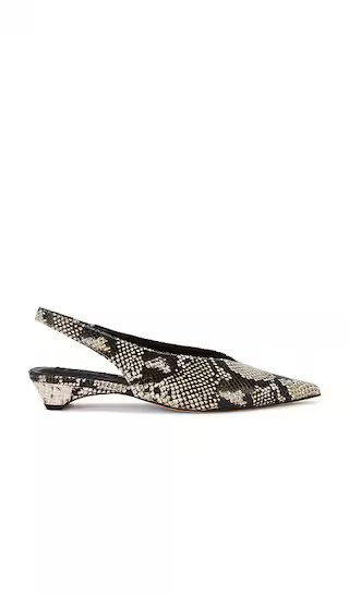 Esmae Pump in Ecru Snake | Revolve Clothing (Global)