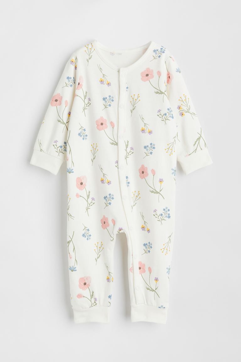Printed Pajama Jumpsuits | H&M (US + CA)