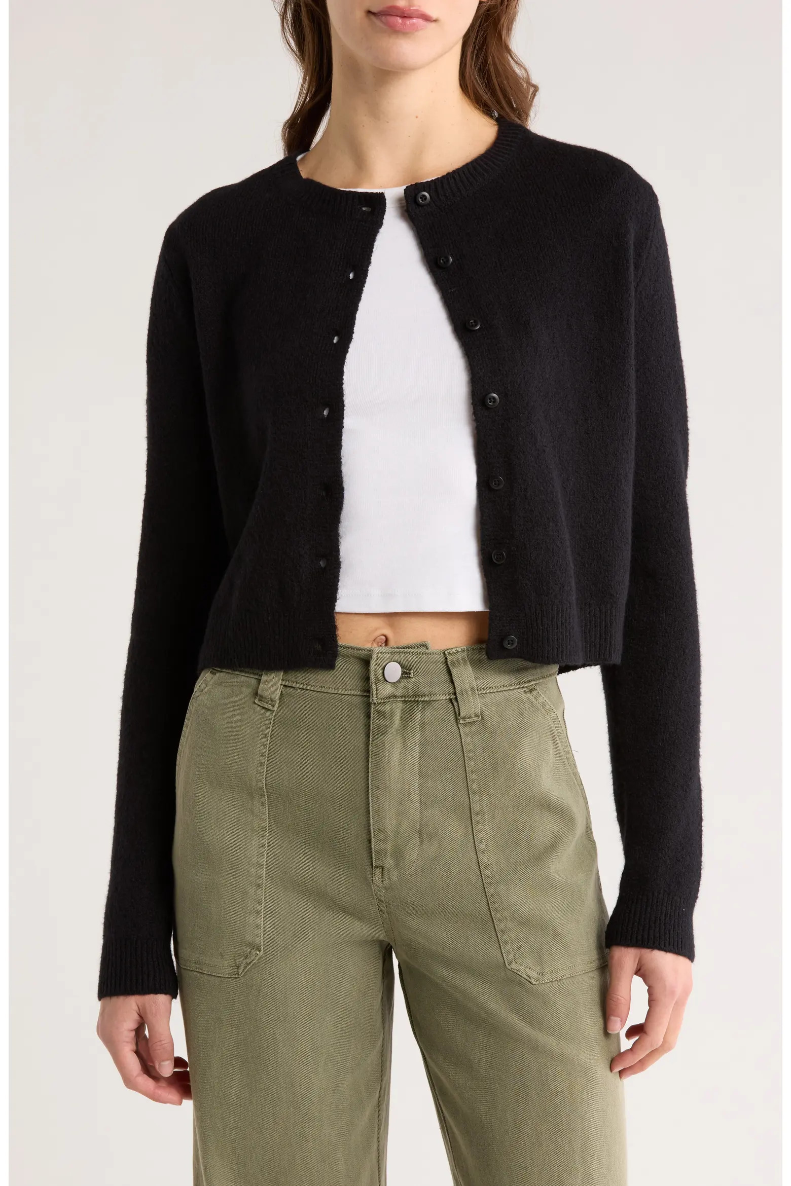 Classic Crewneck Cardigan (Women) | Nordstromrack | Nordstrom Rack