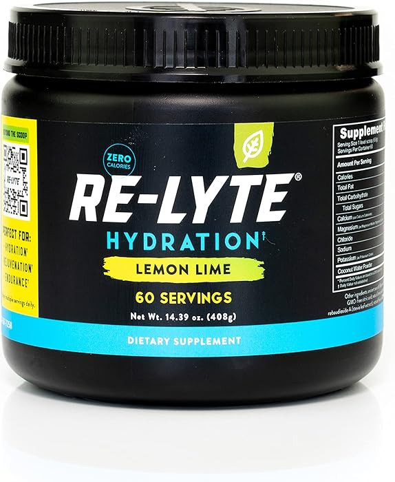 REDMOND Re-Lyte Electrolyte Powder Drink Mix (Lemon Lime) | Amazon (US)
