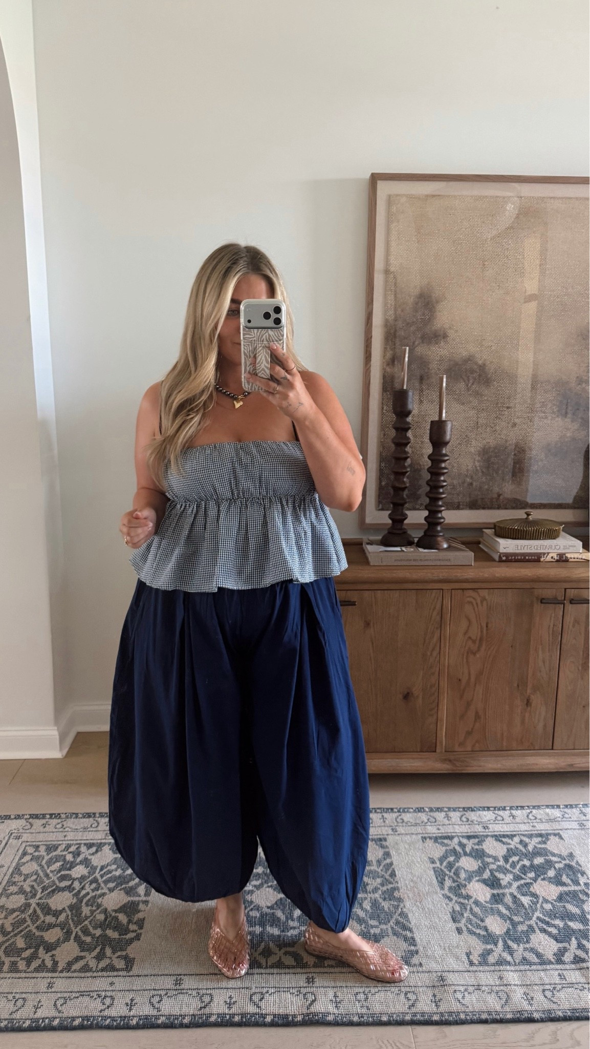 Took this super quick running out the door today!! 
Too — large 
Pants — XL