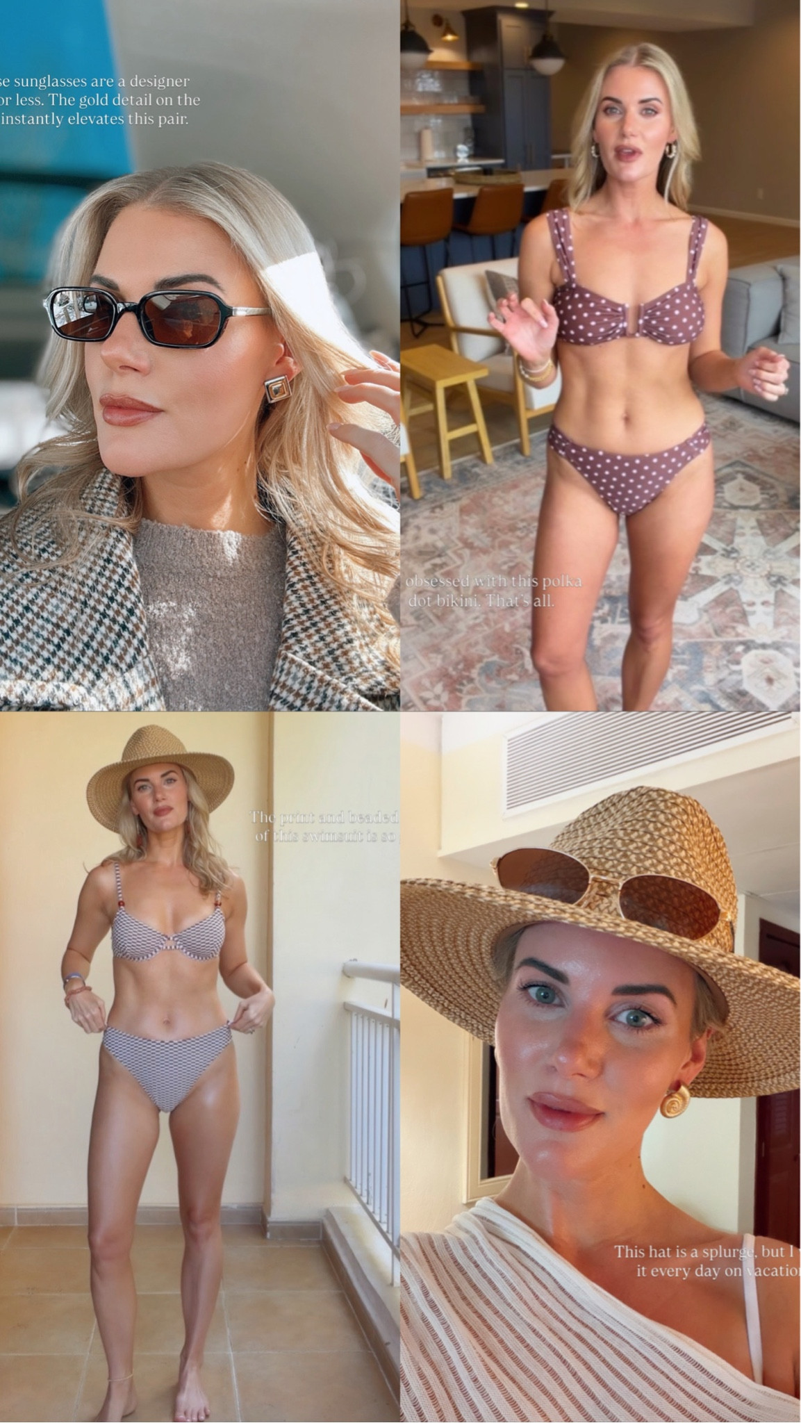April bestsellers - polka dot bikini, beach hat, sunglasses

Take 15% off @Cupshe swim with CAI15

#LTKSwim #LTKTravel #LTKSeasonal