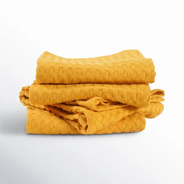 Estero Cotton Waffle Dish Cloth Kitchen Towel | Wayfair North America