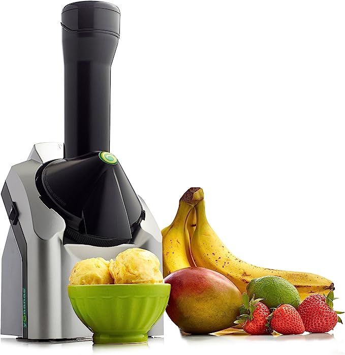 Yonanas Classic Original Healthy Dessert Fruit Soft Serve Maker, 200-Watt, Silver | Amazon (US)