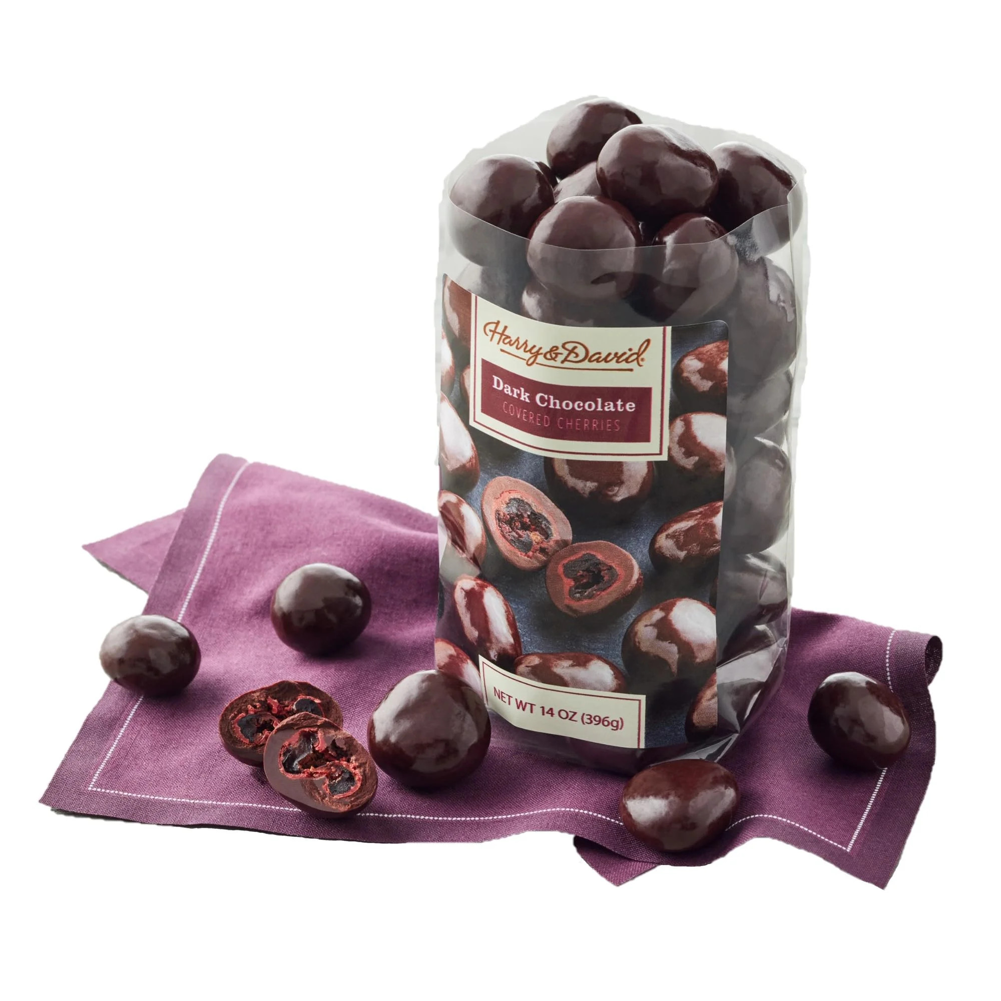 Harry & David Dark Chocolate Covered Cherries Gift Box, Gourmet Cherries Dipped In Dark Chocolate... | Walmart (US)