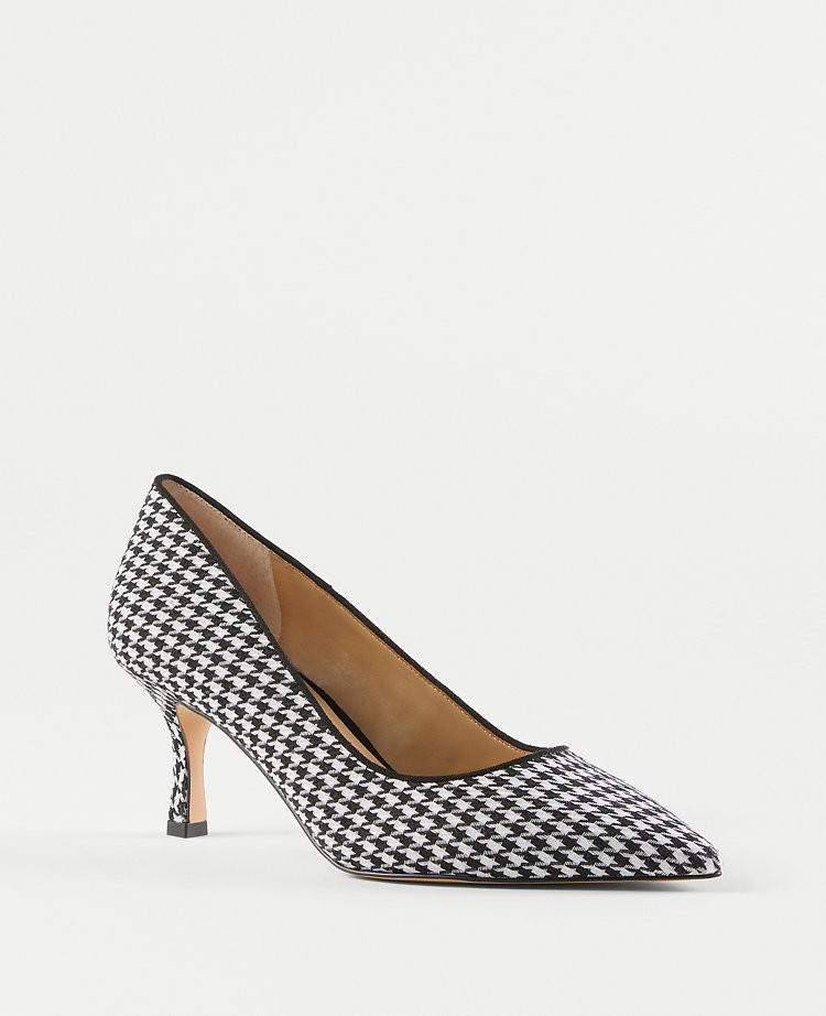 Eryn Houndstooth Pumps | Ann Taylor (US)