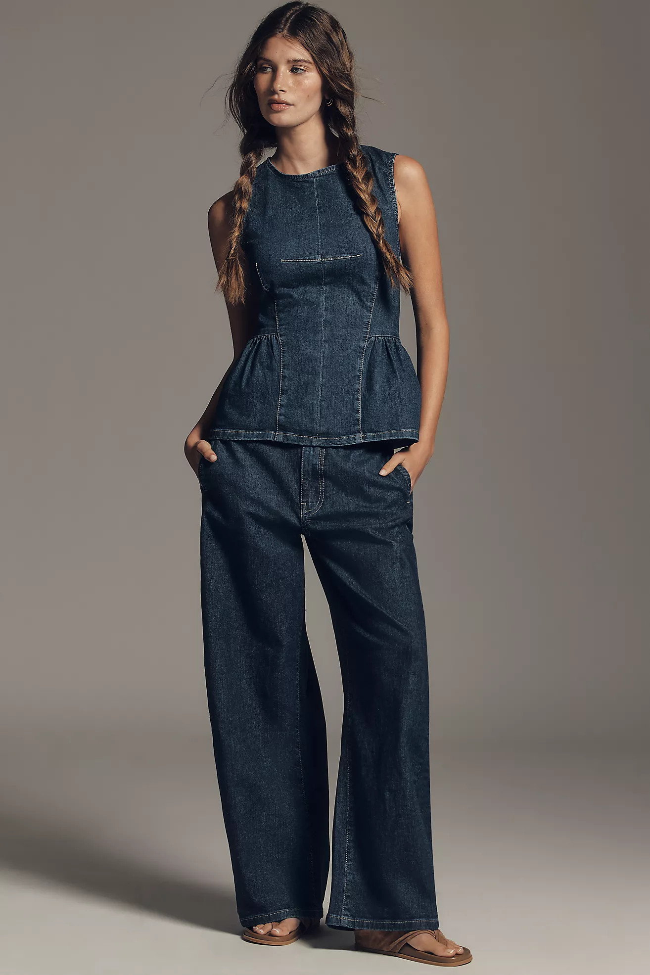 Maeve High-Rise Tapered Jeans | Anthropologie (US)