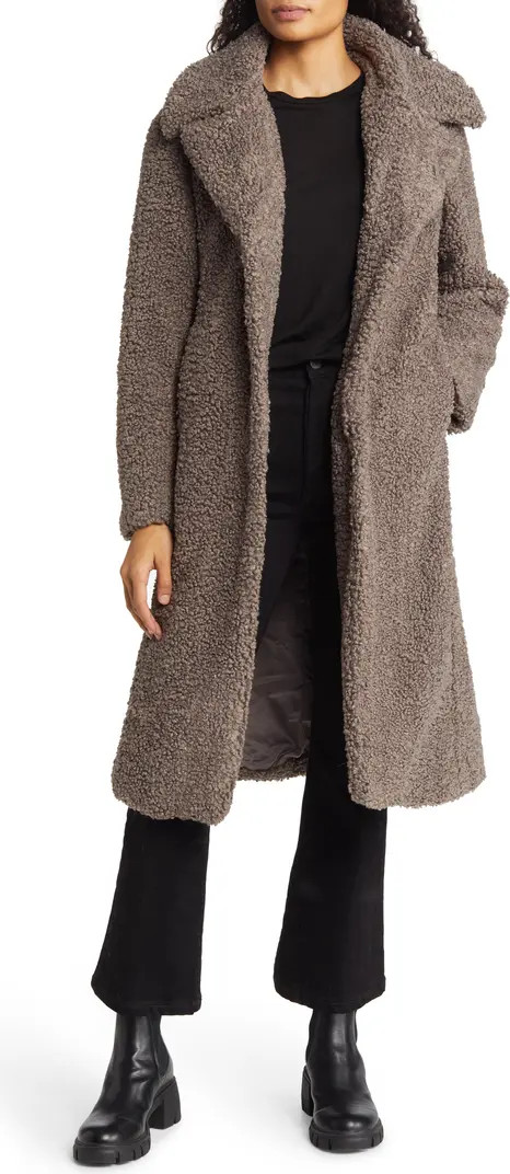 Sam Edelman Faux Shearling Coat | Nordstrom | Nordstrom