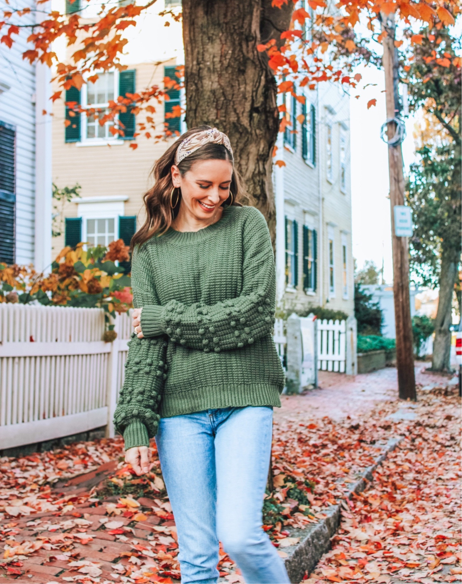 Fall outfit, fall sweater, under $50, on sale now, cute fall jeans, easy mom outfit, this sweater just sold out but linked similar from the same brand 

#LTKSeasonal #LTKfindsunder50 #LTKstyletip
