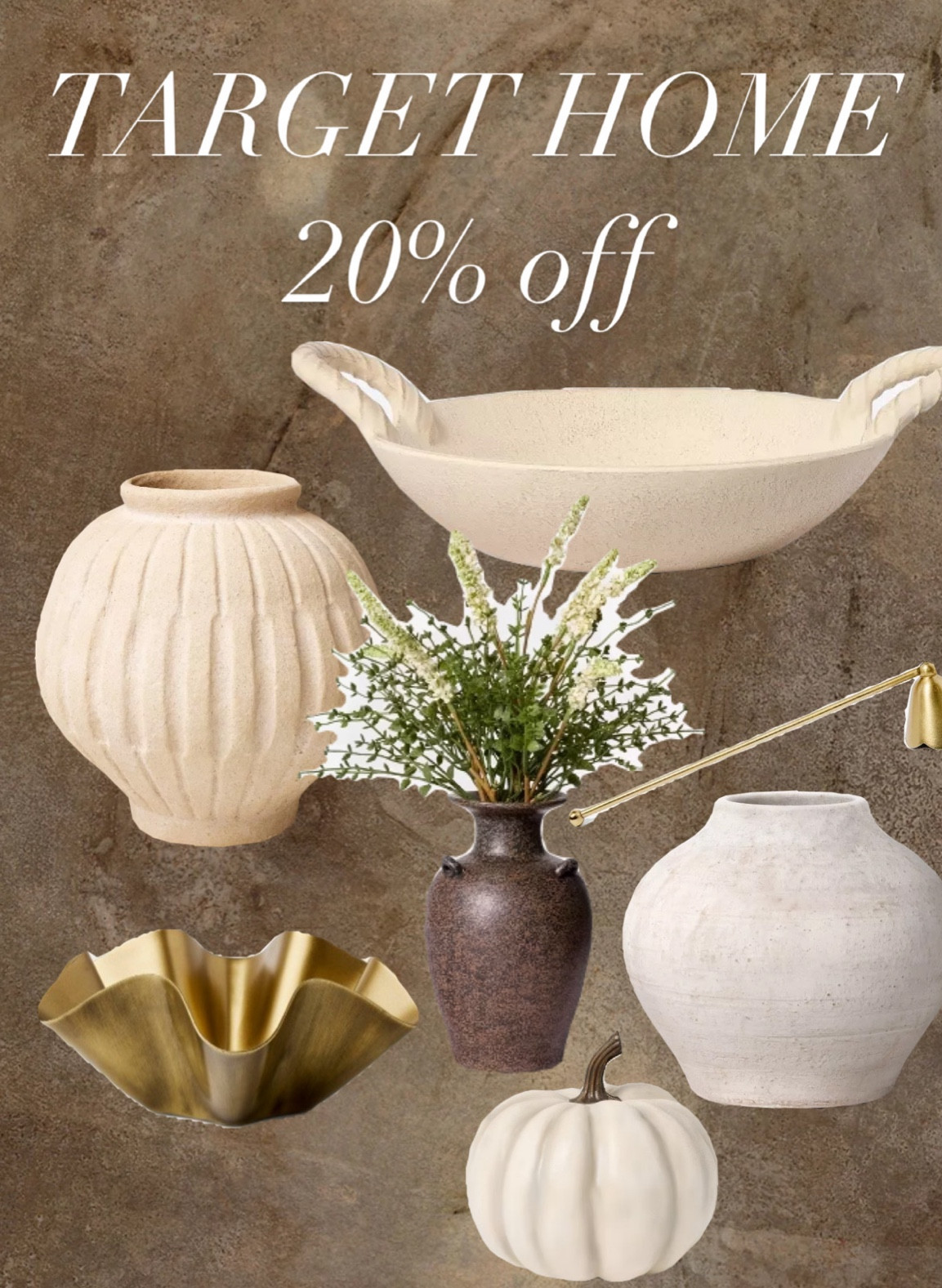 Target home decor 20% off! Items are low in stock so act fast!!! #targethome #targethomedecor 

#LTKHome #LTKSeasonal #LTKFallSale
