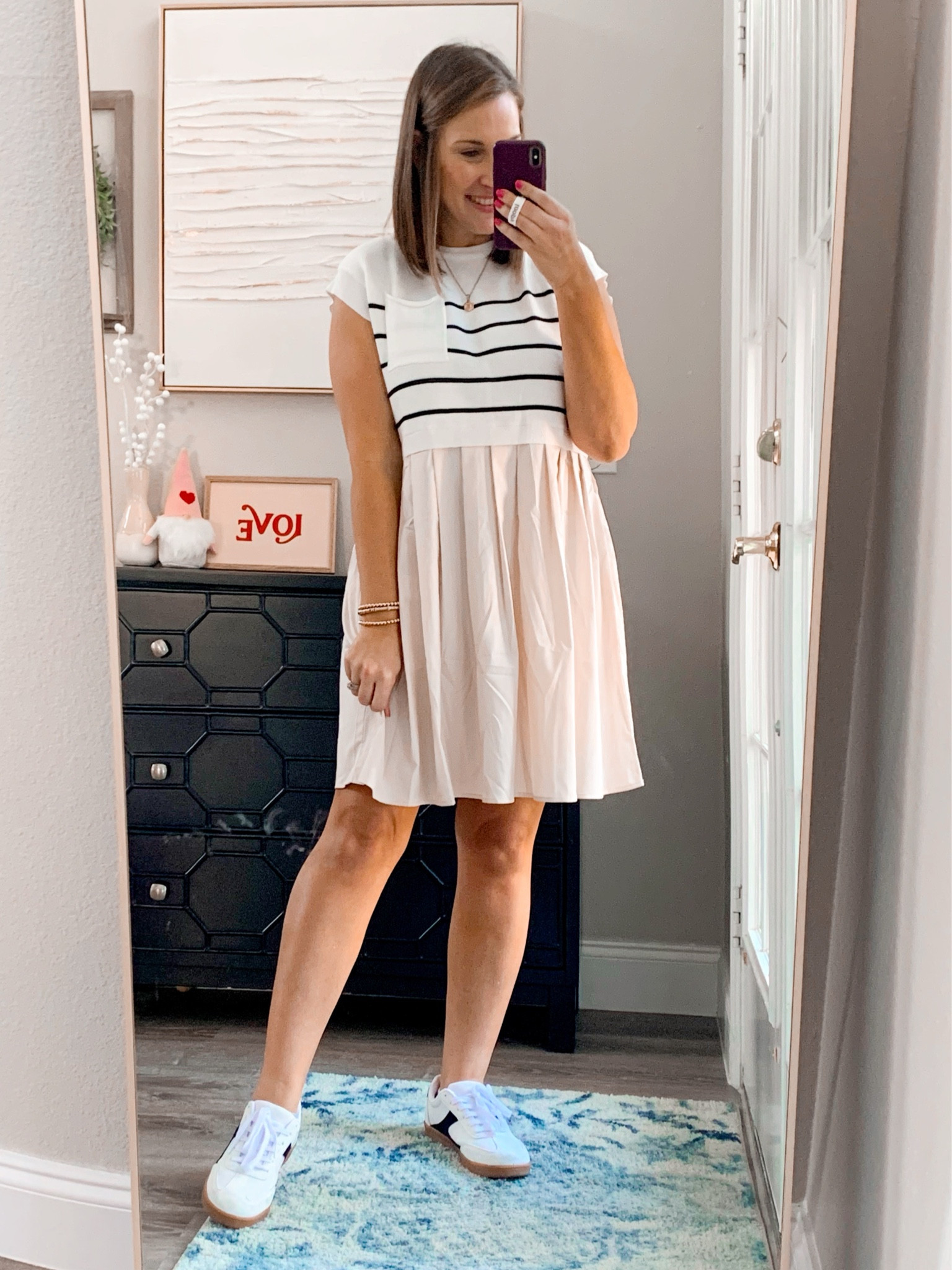 Pleated dress from Amazon! 🖤🤍

Mini swing dress - TTS: medium 

#LTKfindsunder50 #LTKmidsize #LTKstyletip