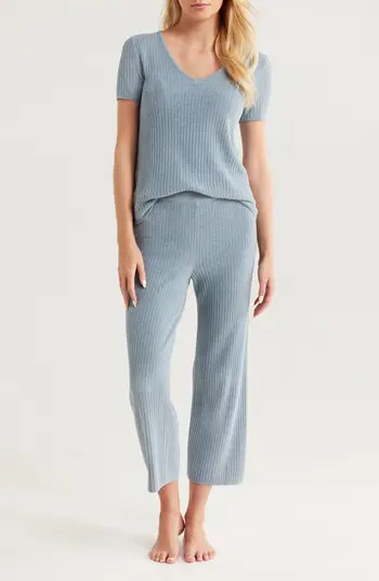CozyChic® Ultra Lite® Rib Culotte Lounge Set | Nordstrom
