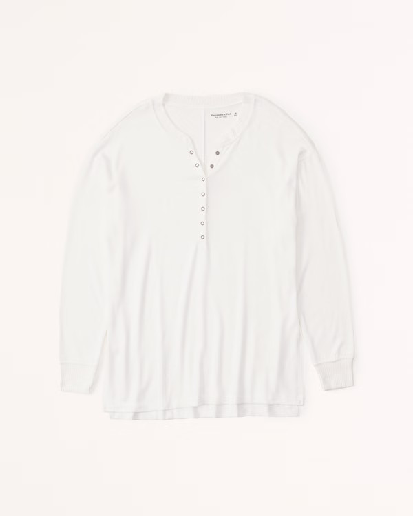 Long-Sleeve Cozy Henley | Abercrombie & Fitch (US)