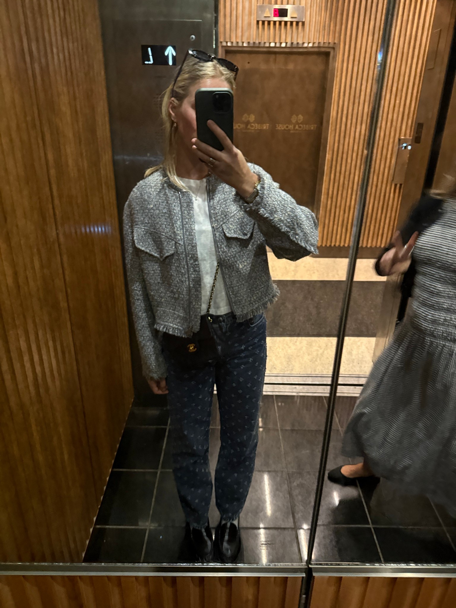 GIRLS DAY!


Black sunglasses
Drink
Drinks outfit
Preppy outfit
Preppy style
Fun jeans
Statement pants
Fun pants
Statement jeans
Rag and bone jeans
High waisted jeans
Straight leg jeans
Rag & bone denim
Chic outfit
Chic style
Spring outfit
Spring day
Spring style
Summer outfit
Summer day
Summer style
New York City
New York
Tribeca
Girls day
City trip
Girls trip
Girls lunch
Explore
Tea level
City
BOSS Collarless Tweed Cropped Jacket
Boss jacket
Boss sweater
Tweed coat
Tweed sweater
Blue jacket
Tweed jacket
Work coat
Rent the runway
Change bag
Chanel purse
Black bag
Black purse

#LTKdayinmylife #LTKootd