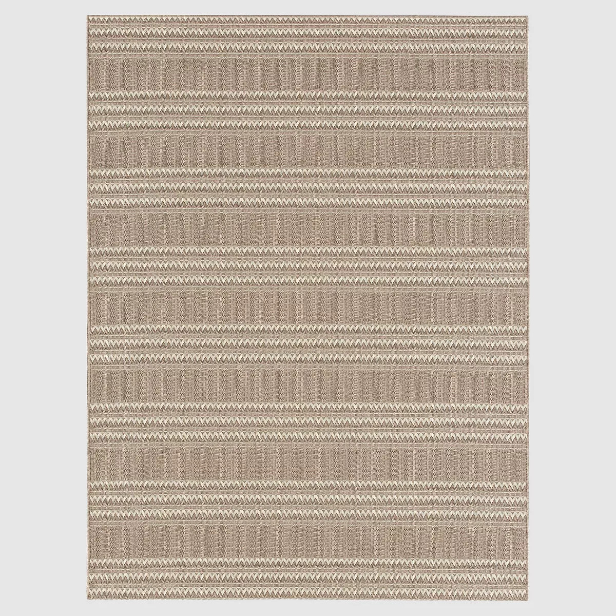7'10"x10' Oat Cashmere Outdoor Rug Beige - Threshold™: Weather-Resistant, UV Protected | Target