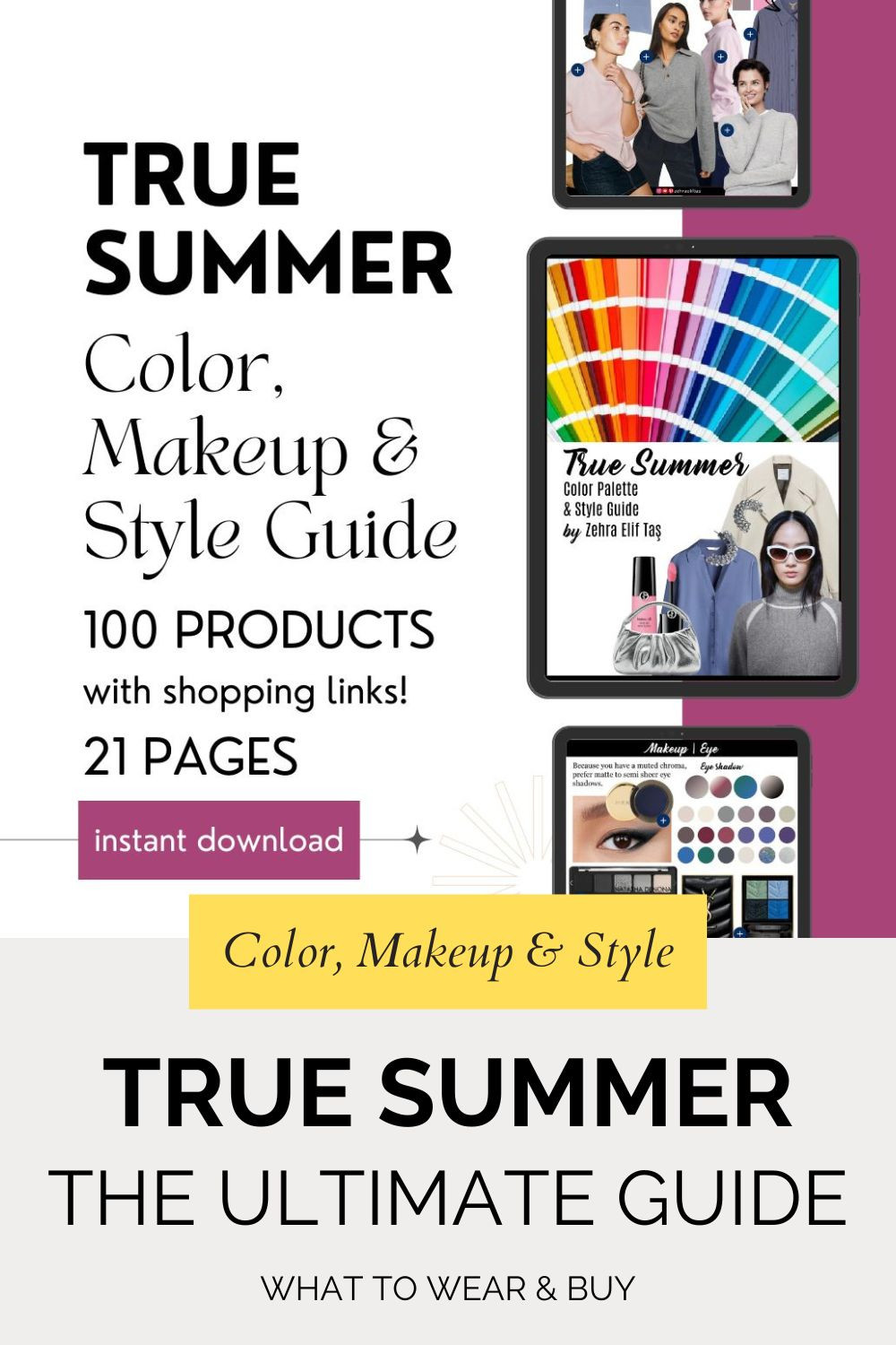 Are you a True Summer? Here is your ultimate True Summer Color, Makeup and Style guide with 100 real products from accessible fashion brands  like Sephora, H&M, Mango... 

 #LTKFindsUnder50 #LTKStyleTip #LTKBeauty