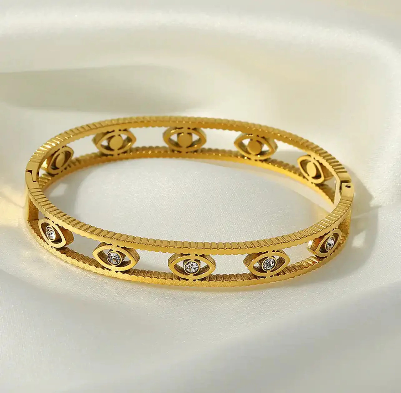 Supreme Eye Bangle | KC Chic Designs