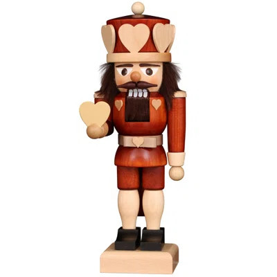 Christian Ulbricht Nutcracker - Heart King (Natural) | Wayfair North America