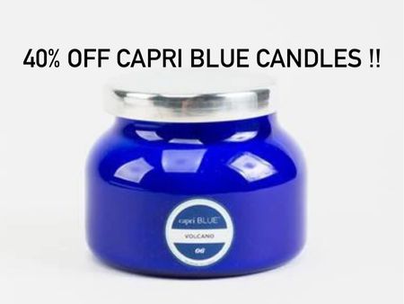 Gift idea!! Best selling Capri blue candles 40% off 

#LTKCyberweek #LTKsalealert #LTKGiftGuide