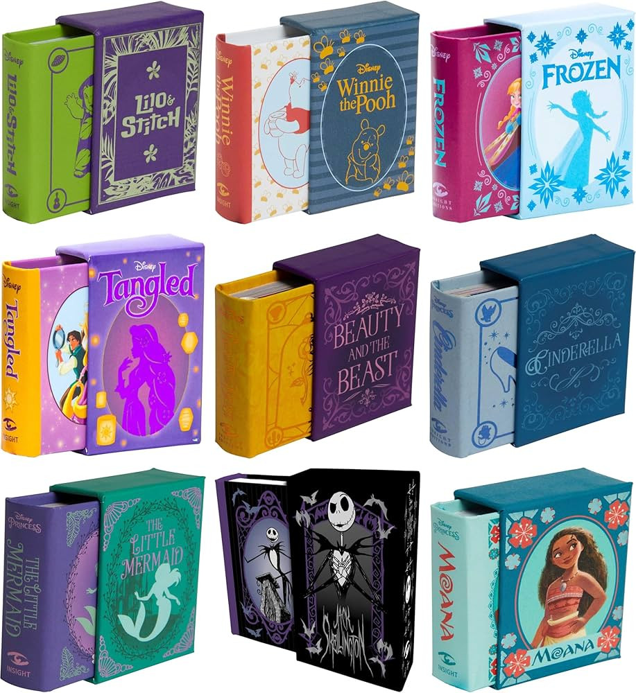 Disney Tiny Book Collection: Frozen, Moana, Cinderella, Winnie the Pooh, Lilo Stitch, Little Merm... | Amazon (US)
