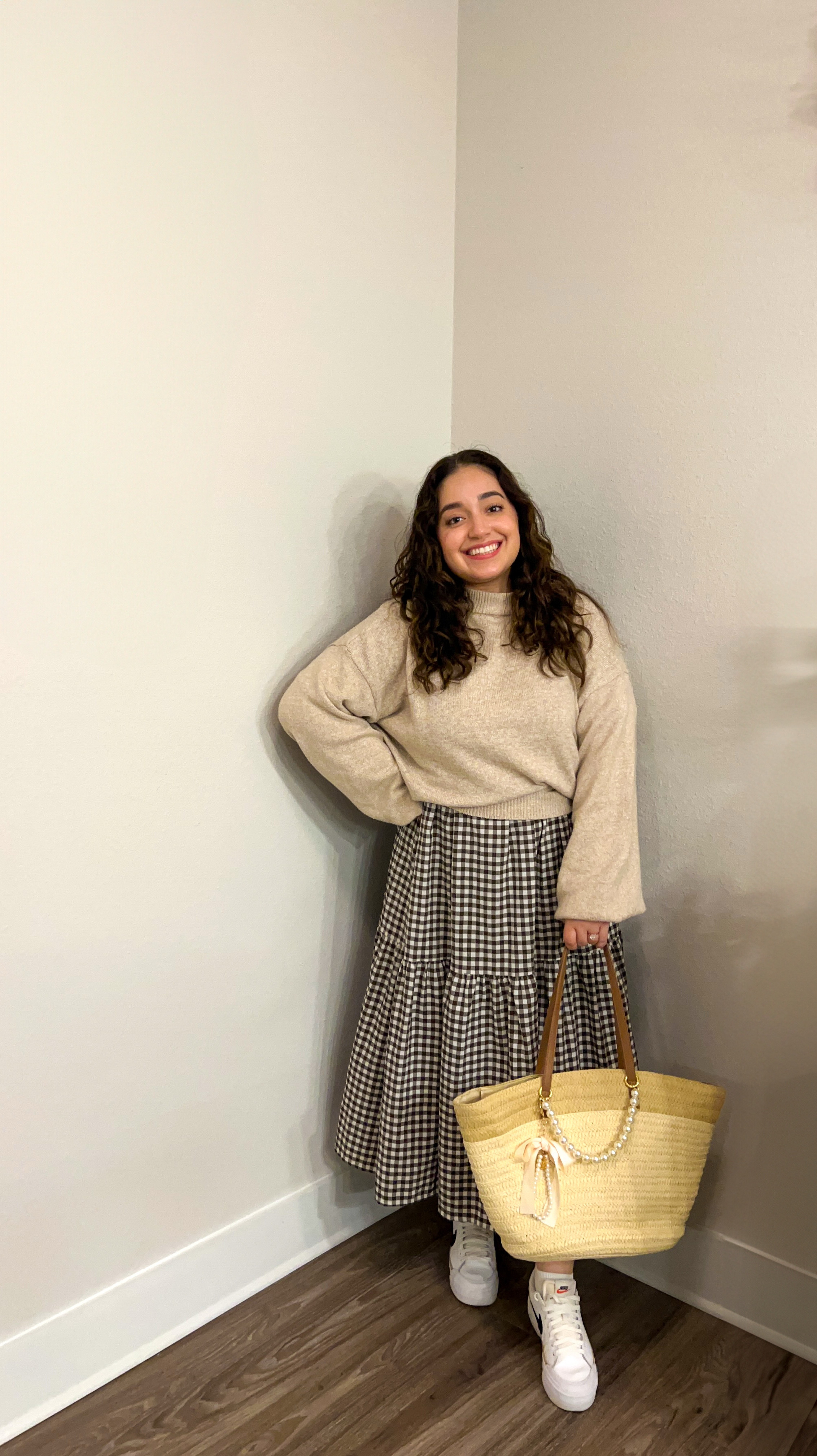 Turn your dresses into skirts for double the outfits! 🎯✨ Here’s how: layer your fave cozy sweater over a dress and voilà, a instant chic look! 🤎 Keep it casual with sneakers and a cute bag for that effortless look. Ready to try? Shop this idea on my LTK—link in bio! 🛒👗
.
.
.
#howtostyleadress #dressstyling #dressoutfitideas #casualoutfits #farmersmarketoutfit #casualstyle #creatorsearchinsights #fyppp 

#LTKMidsize #LTKStyleTip #LTKFindsUnder50