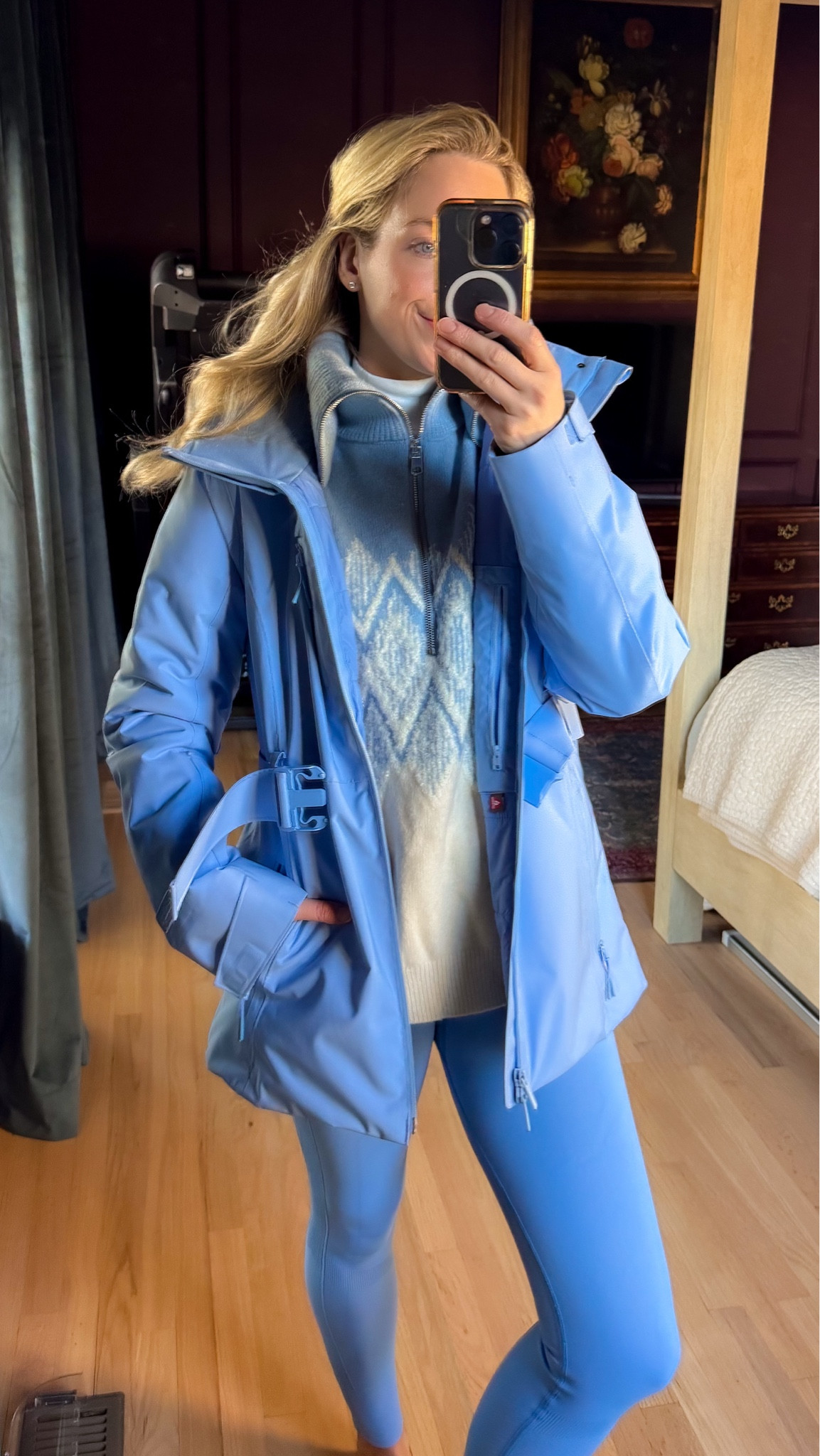 winter outfit ski trip deer valley trip utah trip black boots black pants headband apres ski oversized sweater chunky sweater ski sweaters fair isle sweater varley ski coat ski jacket winter jacket winter coat#LTKFindsUnder100 

#LTKTravel #LTKootd