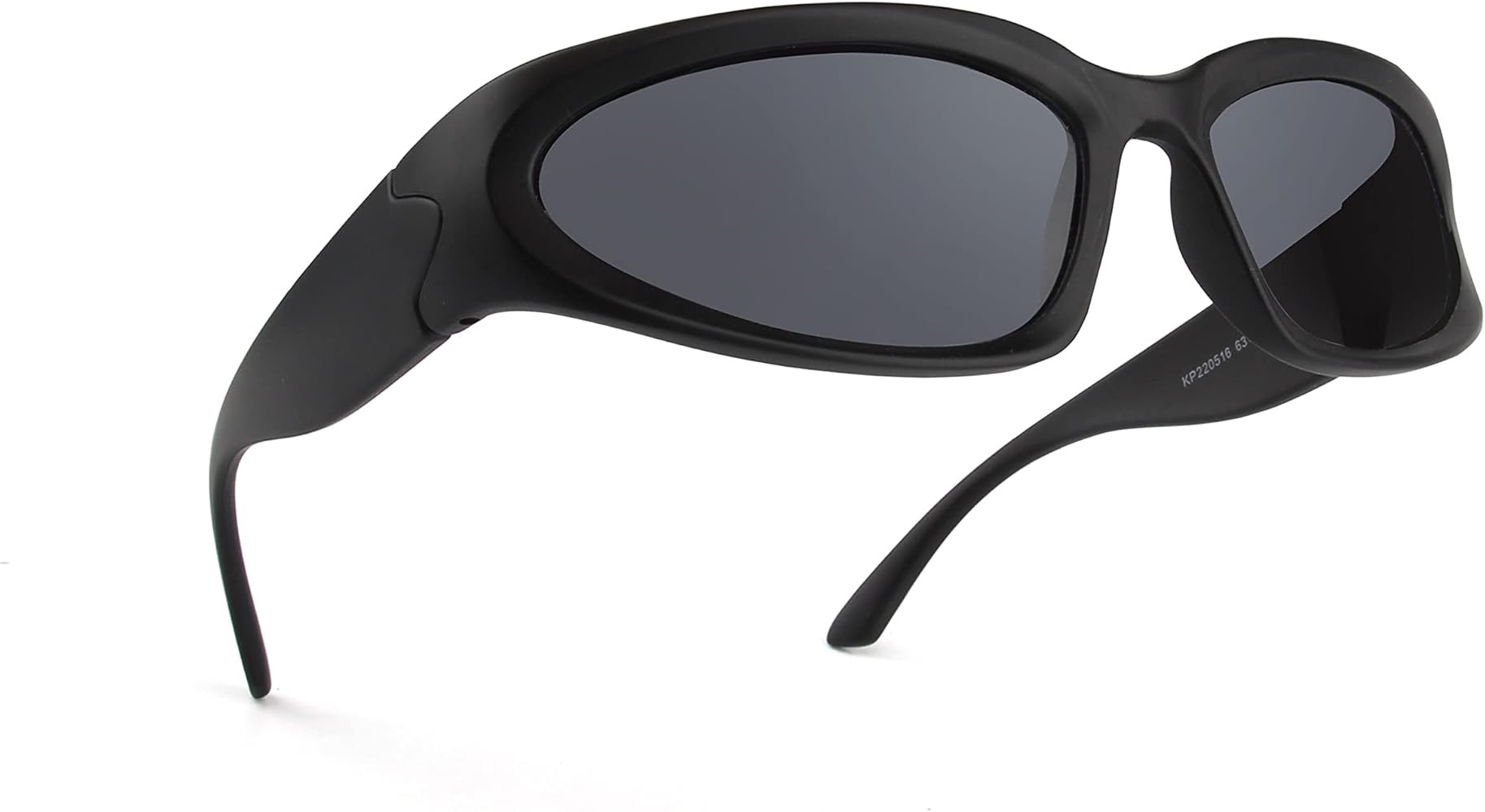 KENBO Y2K Sunglasses Wrap Around Futuristic Sunglasses Womens Men Swift Oval Fashion Sport Shades... | Amazon (US)