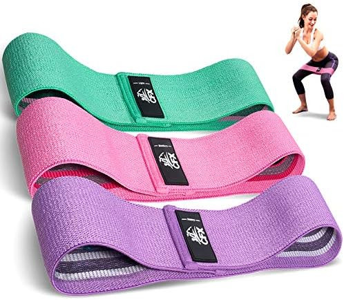 CFX Resistance Bands Set, Exercise Bands with Non-Slip Design for HIPS & Glutes, 3 Levels Workout... | Amazon (US)