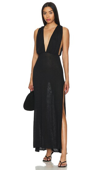 Annika Maxi Dress in Black | Revolve Clothing (Global)
