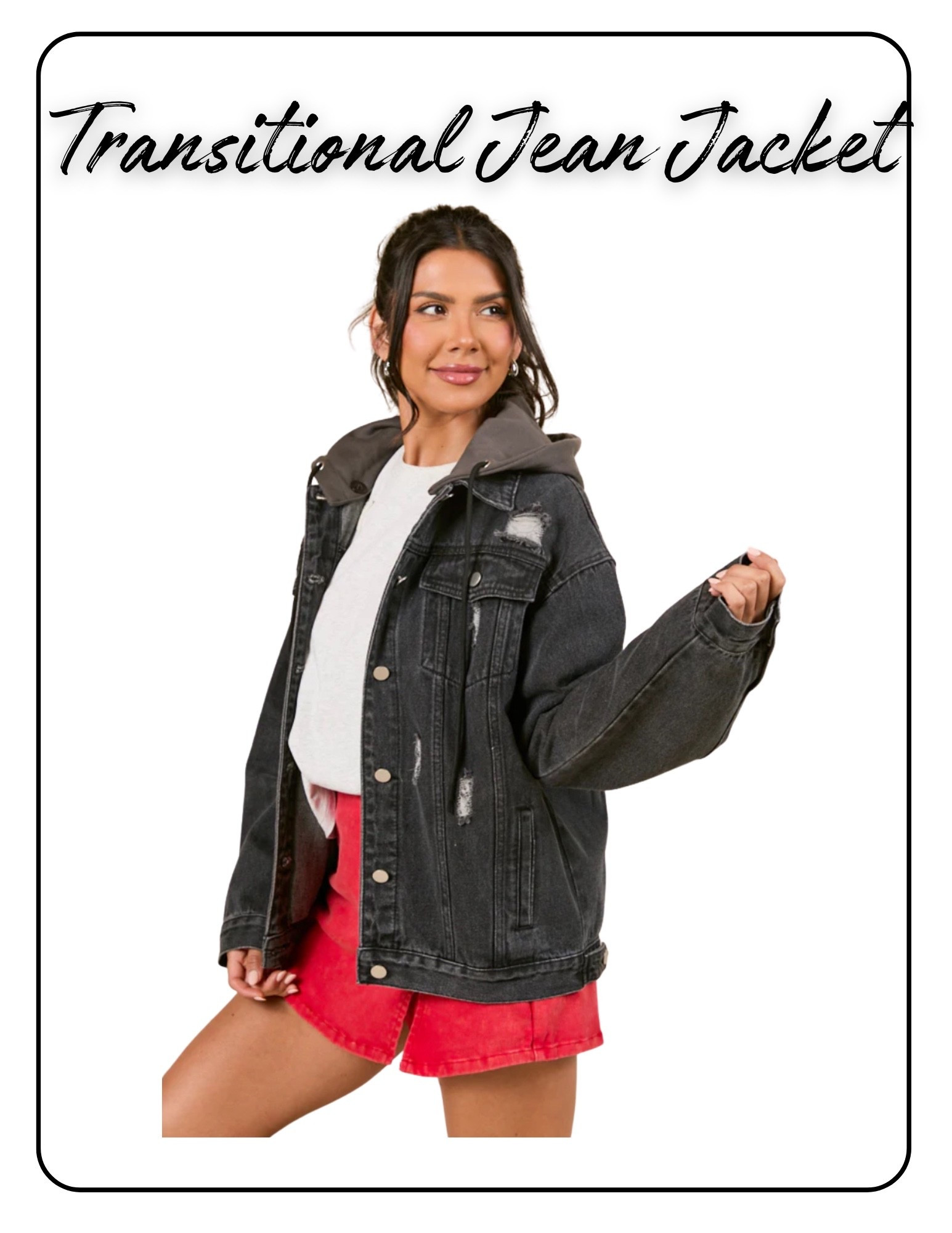 The ultimate cool-girl layer 🖤 This dark wash denim jacket from Pink Lily is giving all the classic vibes with a modern edge. It’s the perfect throw-on for chilly mornings, date nights, or running errands in style!

✔️ Timeless & versatile
✔️ Easy to dress up or down
✔️ Fall fashion essential
✔️ True to size & comfy fit

You’ll wear this dark denim jacket on repeat! Tap to shop this must-have layer and more affordable boutique finds on my LTK 🛒 #pinklilyboutique #darkwashdenim #denimjacketstyle #falllayers #capsulewardrobe #LTKfall #liketkit #momstyle #jeanjacketseason #everydaystyle #LTKunder100 #trendingnow

#LTKFindsUnder100 #LTKSeasonal #LTKU