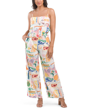 2pc Sketch Print Top And Pant Set | TJ Maxx