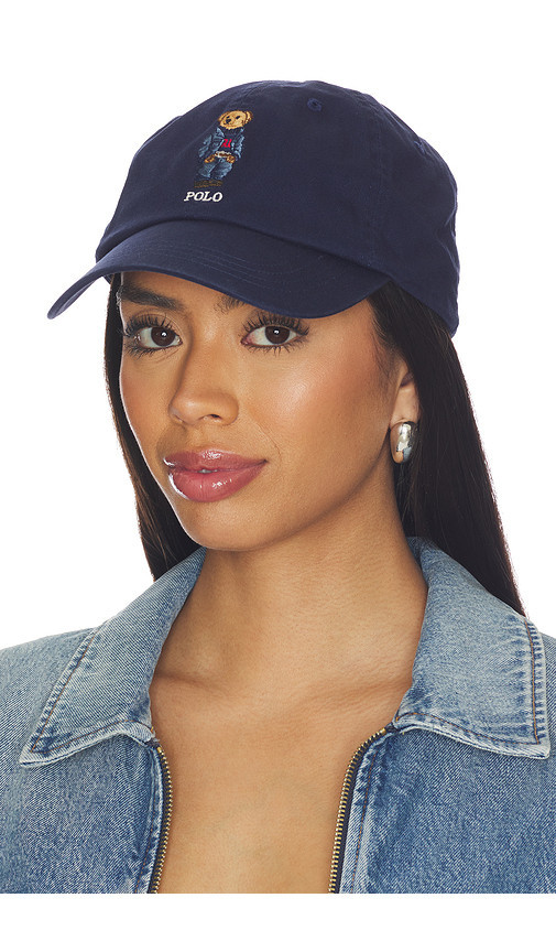 Polo Ralph Lauren Twill Woven Cap in Navy. | Revolve Clothing (Global)