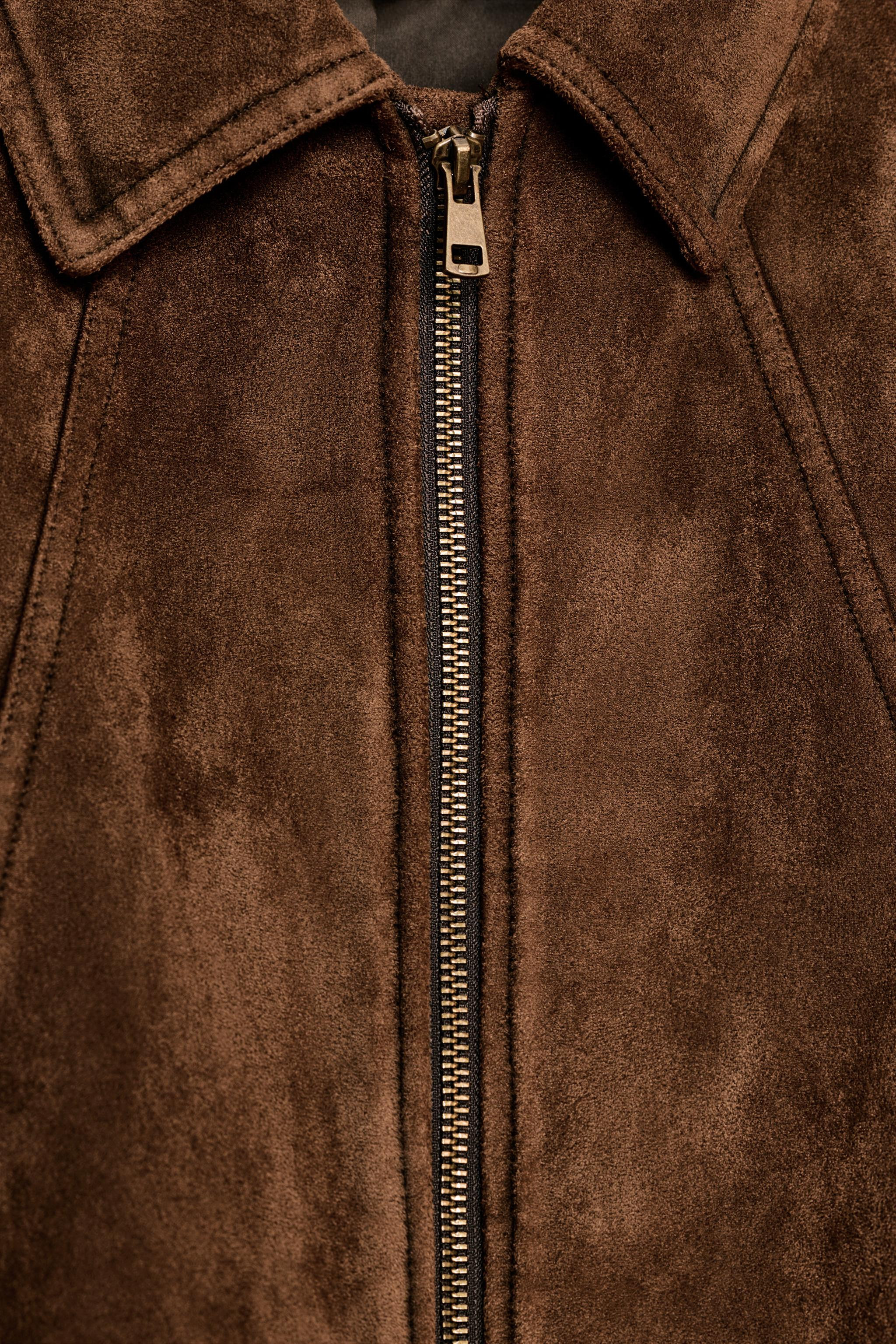 FAUX SUEDE JACKET | Zara US