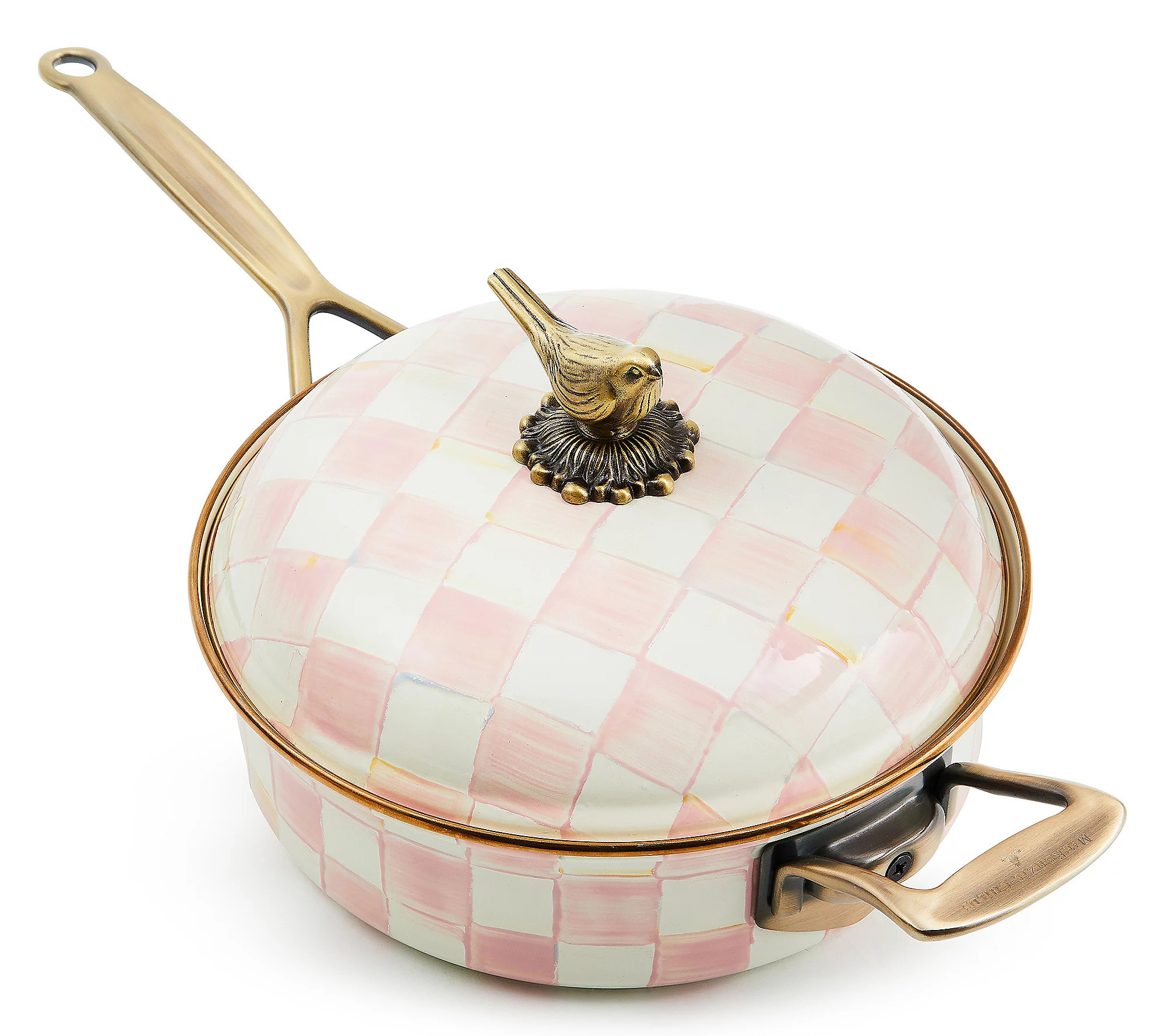 MacKenzie-Childs Check 3 Qt. Saute Pan | QVC