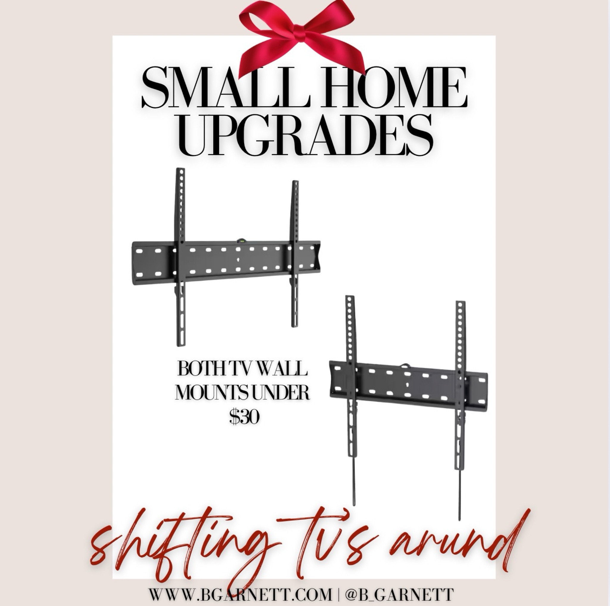 Still working on home projects in midst of it all. One of which is moving around all the tv’s in our home for a more optimized opinion in every room which a tv. 

We found these mounts for under $30 each 

Tv | tv wall mounts | living room decor | must have home items 

#LTKSaleAlert #LTKFindsUnder50 #LTKHome