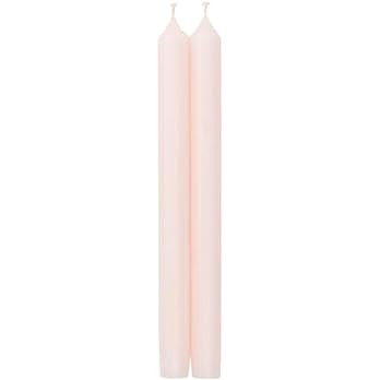 Caspari Straight Taper Candles in Petal Pink - 2 Packs of 2 | Amazon (US)