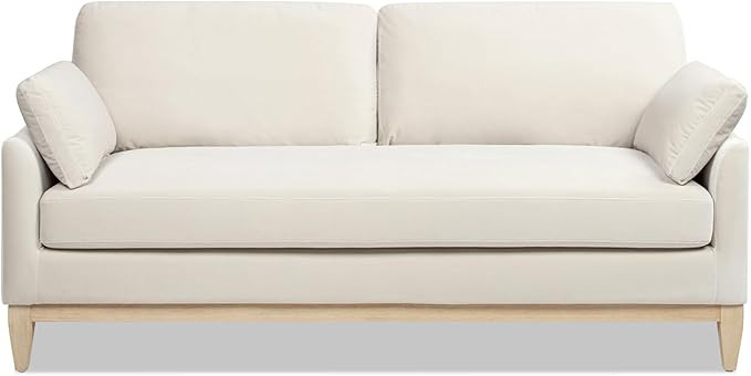 Jennifer Taylor Home Pasadena 75.5" Modern Living Room Farmhouse Performance Velvet Compact Sofa ... | Amazon (US)