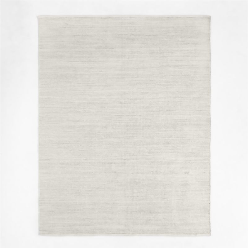 Macon Ivory and Tan Chenille Area Rug 10'x14' + Reviews | Crate & Barrel | Crate & Barrel