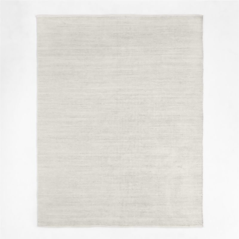 Macon Ivory and Tan Chenille Area Rug 6'x9' | Crate & Barrel | Crate & Barrel