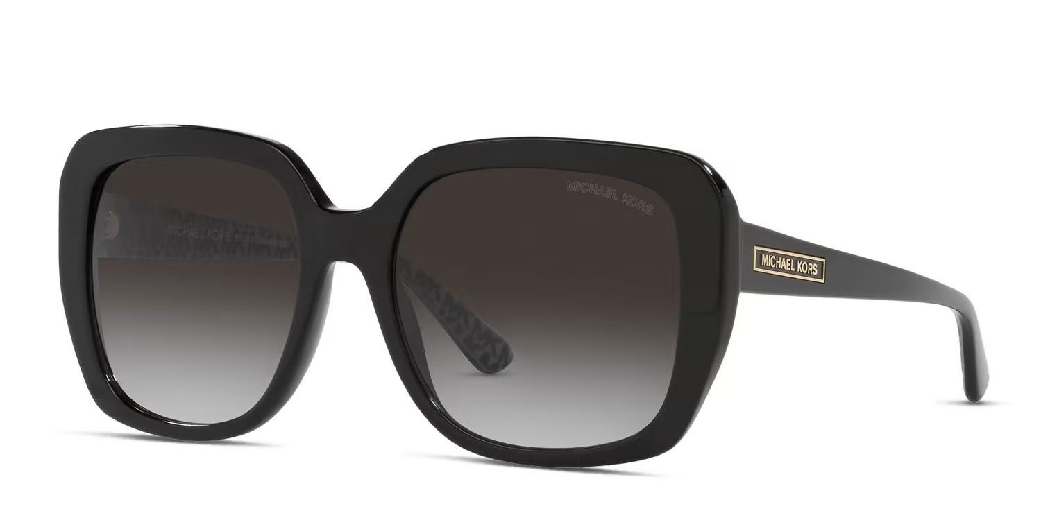 Michael Kors MK2140 Manhasset Shiny Black Prescription Sunglasses | GlassesUSA