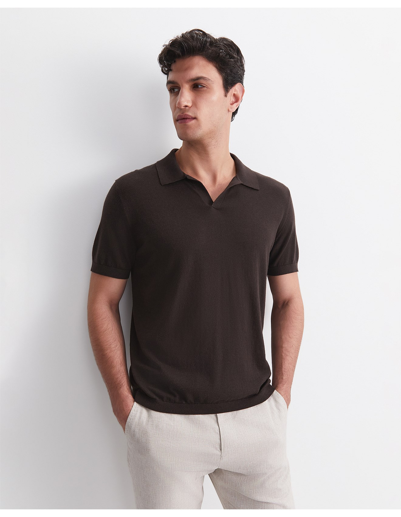 OJAS KNIT POLO | David Jones (Australia & New Zealand)