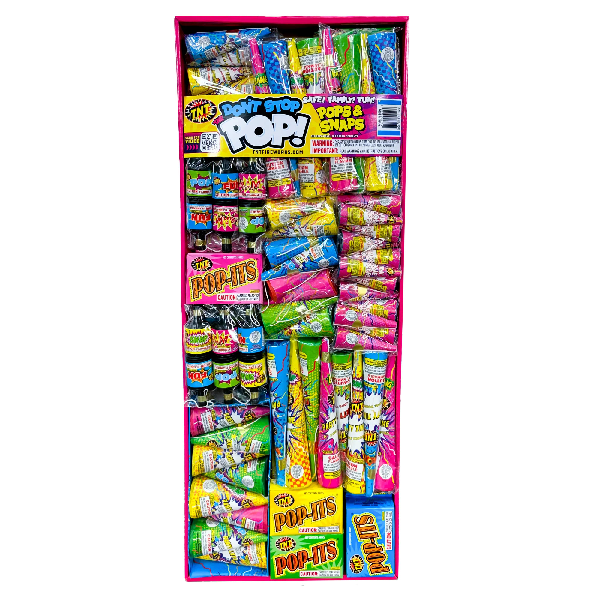 TNT Fireworks, Don't Stop The Pop, Novelty Assortment, Party, Holiday, Birthday - Walmart.com | Walmart (US)