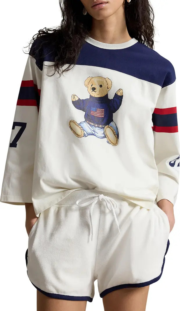 Polo Bear Cotton Jersey Top | Nordstrom