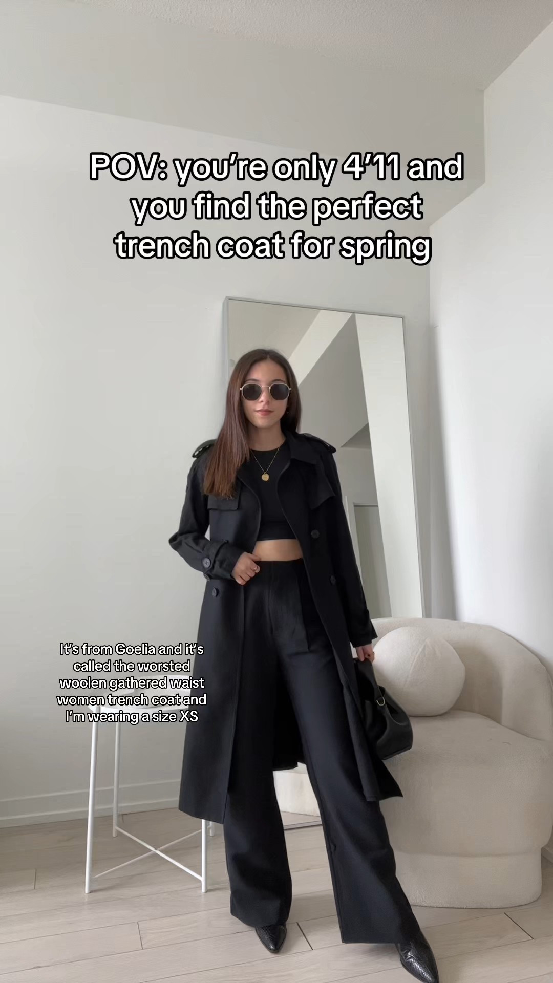 Petite-friendly trench coat 🖤

I’m wearing a size XS in the trench coat and 23w “short” in the pants 

#petitefashion #shortgirlfashion 


#LTKcanada #LTKpetite #LTKspring