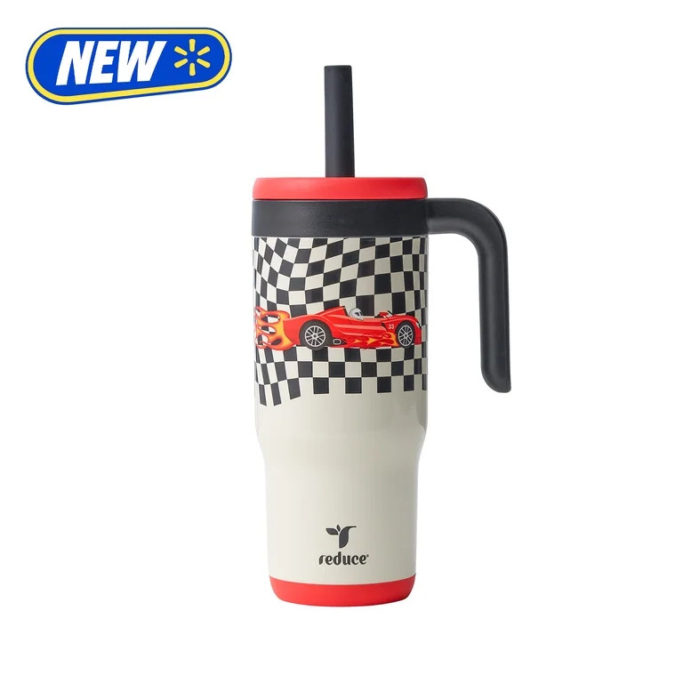 Reduce Chiller Kids 18oz Handled Tumbler with Spill-Proof Straw & Handle. Insulated Stainless Ste... | Walmart (US)